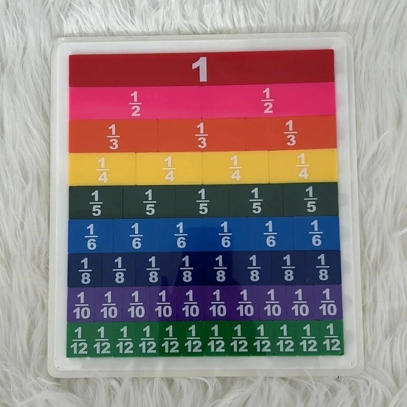 School smart deluxe fraction tiles colors - Picture 1 of 3